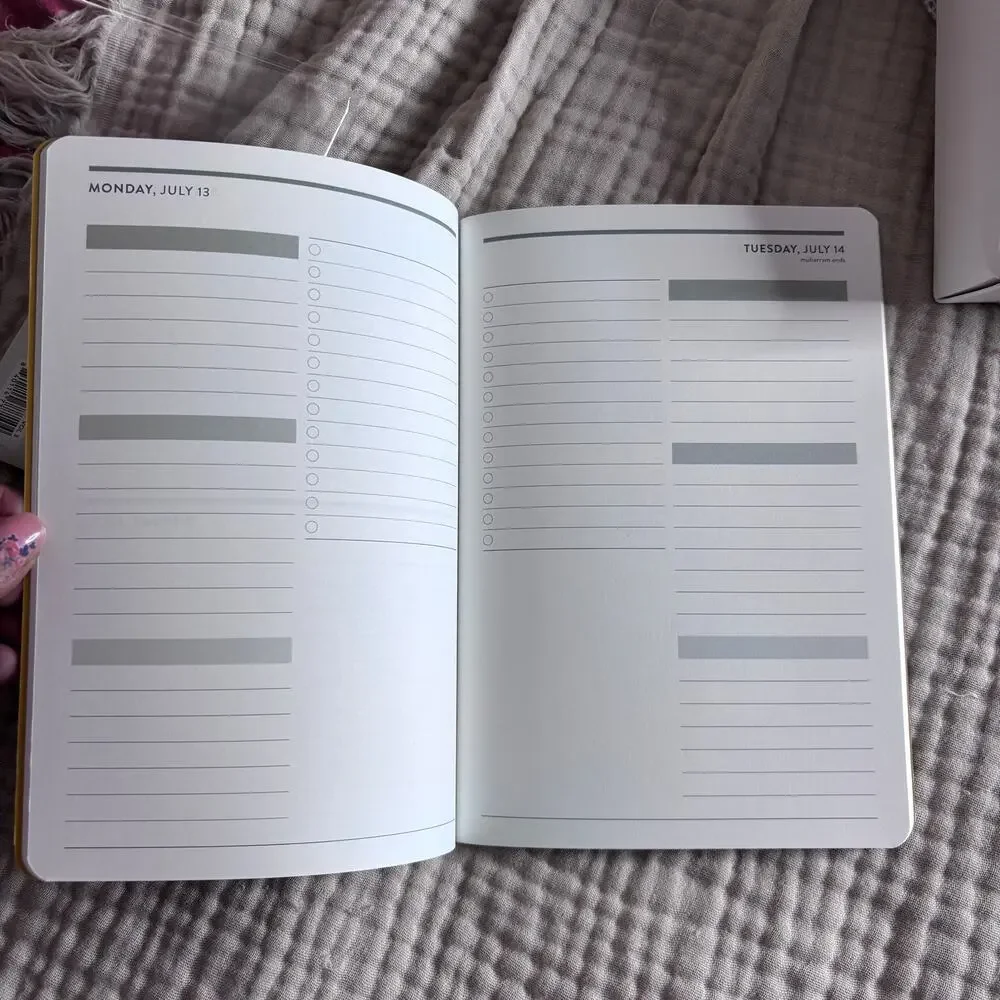 Planner lot with Erin Condren quarterly Daily Planner Washi, Undated Planner